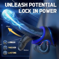 Adjustable Vibrating Cock Ring