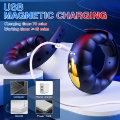 Adjustable Vibrating Cock Ring