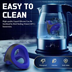 Adjustable Vibrating Cock Ring