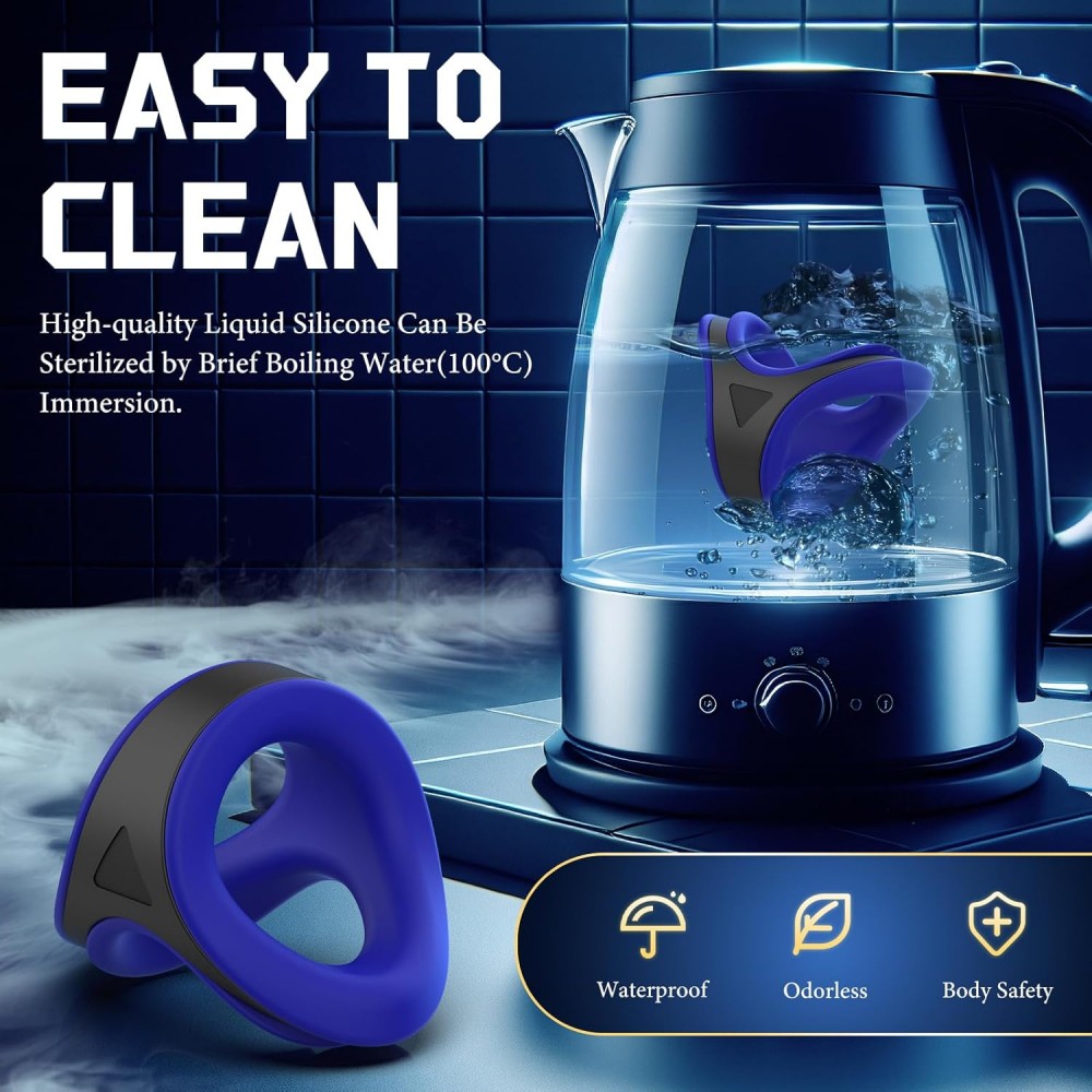 Adjustable Vibrating Cock Ring