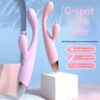 Slim Rabbit Vibrators for Women - Ergonomic G-Spot Dual Stimulator